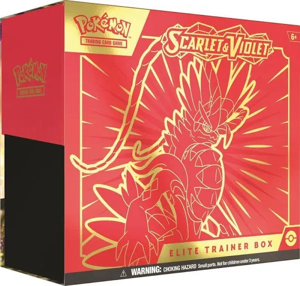 Pokémon Scarlet and Violet Elite Trainer Box Random