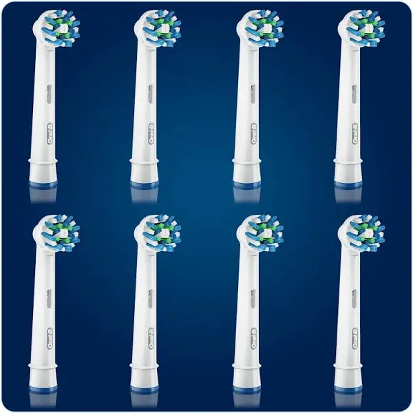 Oral-B CrossAction Electric Toothbrush Replacement Brush Heads with Xfilament, 10-pack