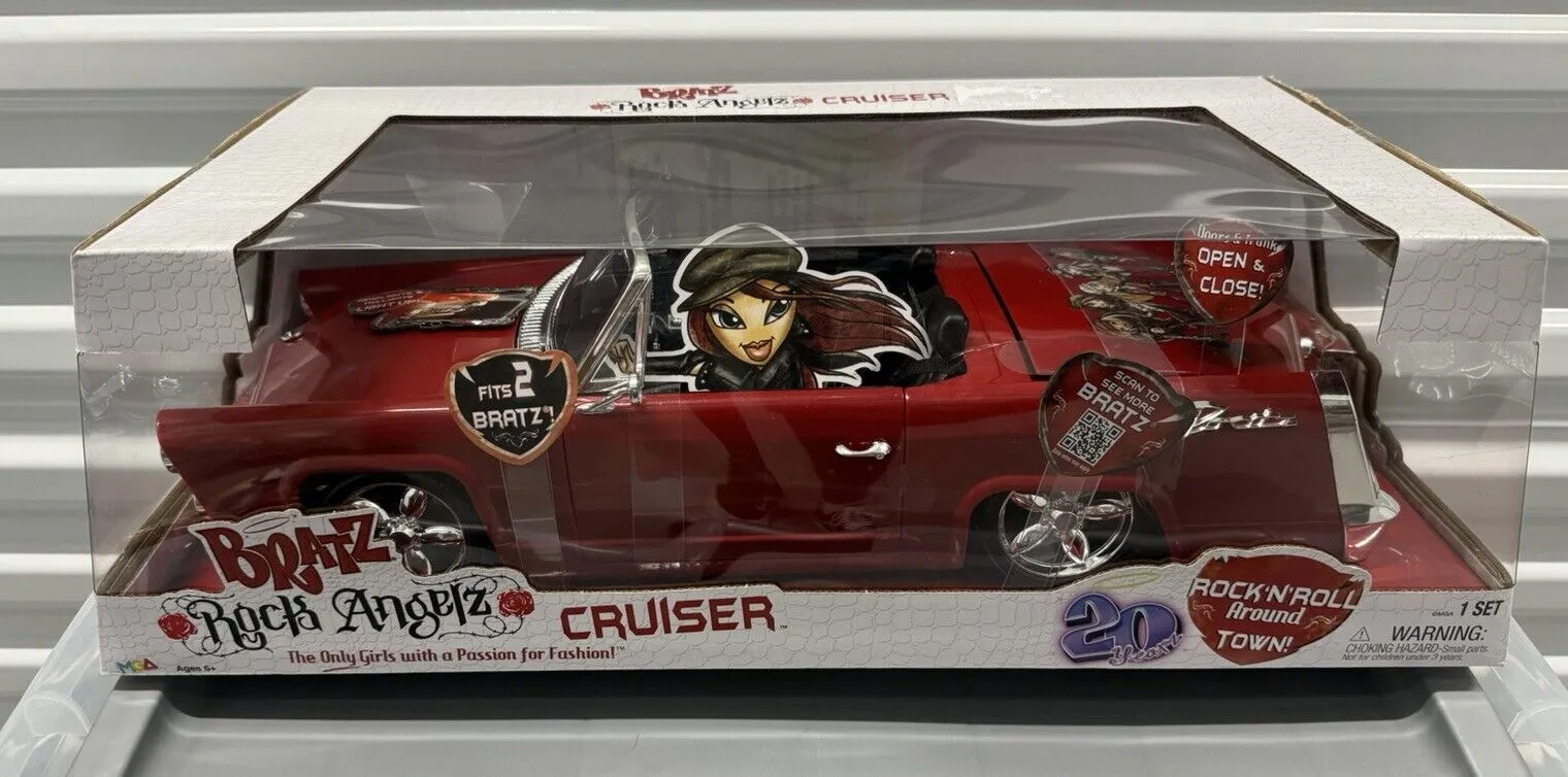 Bratz Rock Angelz 20 Yearz Special Edition Cruiser Car Convertible Vehicle