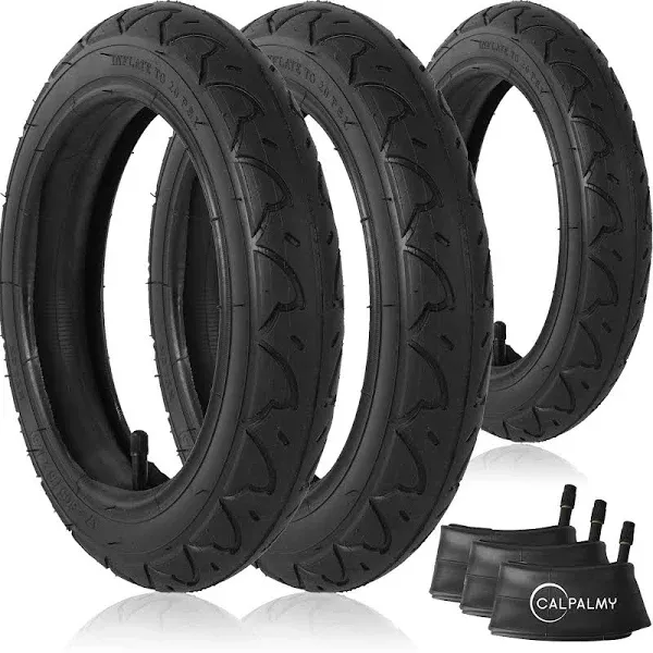 CALPALMY Replacement Inner Tubes and Tires for Bob Stroller Revolution SE/Pro/Flex/SU