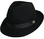 Scala Men's Wool Felt Fedora Hat