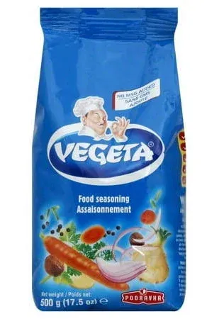 Vegeta, Gourmet Seasoning, No MSG, 17.5oz 500g bag (17.5 Ounce (4 pack))