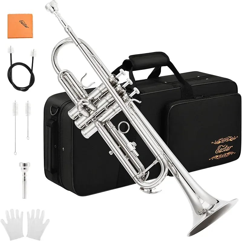 New Trumpet Eking Standard Gold Brass KTR 400