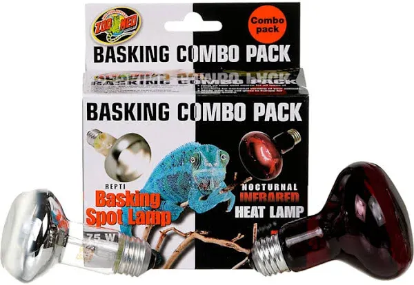 BASKING/INFRAR<wbr/>ED COMBO PACK TWO BULBS 75w #011