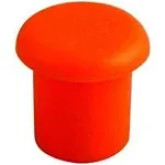 Bon Tool Concrete Parts 2&#034; x 2&#034; Masonry Mushroom Rebar Cap Accessories Plastic