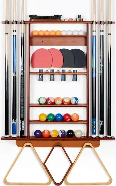 XCSOURCE 2-in-1 Pool Cue Rack