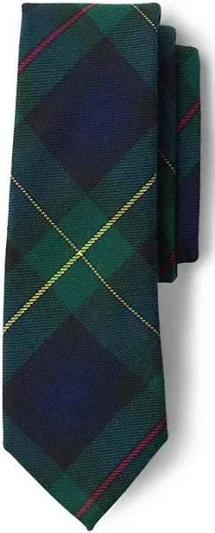 Lands' End Adult Plaid Tie