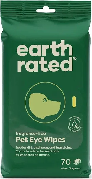 Earth Rated Dog Eye Wipes