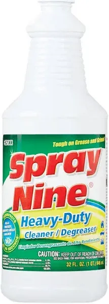 Spray Nine 268014CT Heavy Duty Cleaner/Degreaser, 1gal, Bottle (Case of 4)