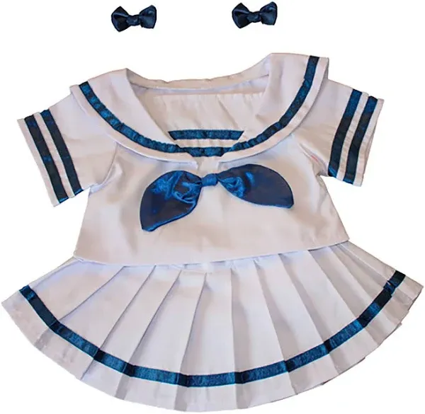 Build-A-Bear Sailor Girl Teddy Bear Outfit