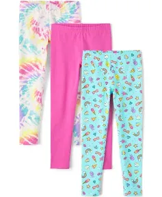 The Children's Place Girls' 3-Pack Leggings