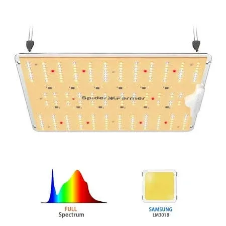 Spider Farmer 2024 SF1000D LED Grow Lights w/ Samsung LM301B Diodes Full Spectru