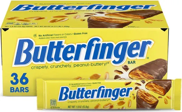 BUTTERFINGER Candy Bar