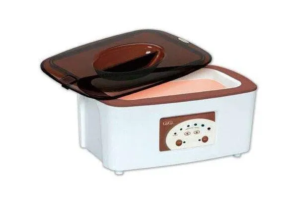 Gigi Digital Paraffin Bath with Peach Paraffin Wax 6 Pounds #0953 Relax