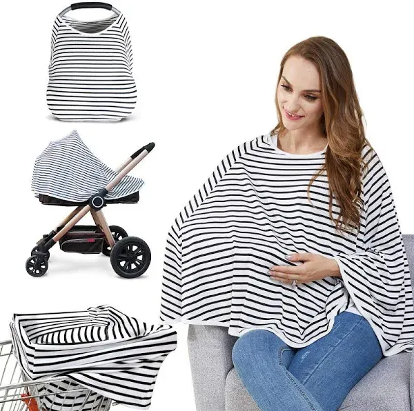 Lucine Baby Nursing Cover and Nursing Poncho