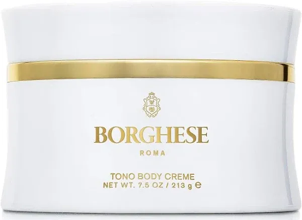 Borghese Tono Moisturizing Body Cream, Nourishing Body Moisturizer for All Skin Types - New Clean Formula, 7.5 Oz