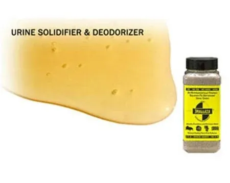 SMELLEZE Urine Solidifier & Deodorizer: 2 lb. for Portable Urinals