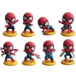 Spiderman Cake Toppers Picks for Kids Birthday Party