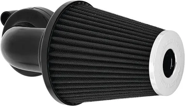 Arlen Ness 90 Degree Monster Sucker Air Cleaner No Cover Black 81-005