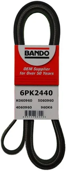 Bando Serpentine Belt 6PK2440