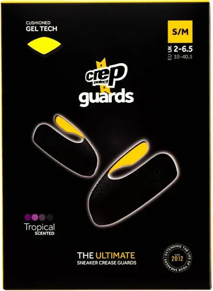 Crep Protect Sneakers Toe Guards Prevents Creasing-SZ S/M Fits US Size 3-7.5