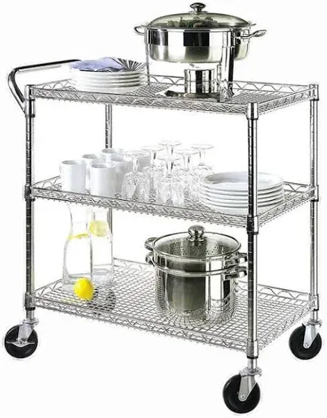 Seville Classics UltraDurable NSF Commercial Top Shelf (36&#034;W x 18&#034;D), Chrome 