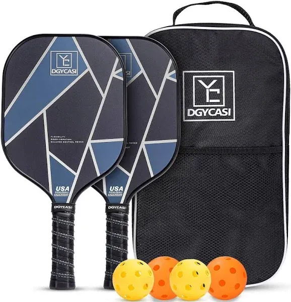 YC DGYCASI Graphite Pickleball Paddle 2024 USAPA Approved Carbon Air