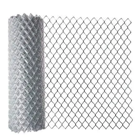 ALEKO Galvanized Steel 6 X 50 feet Roll Chain Link Fence Fabric 12.5-AW Gauge