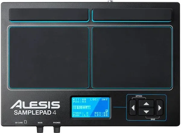 Alesis SamplePad 4 Multi-Pad Sample Drum Instrument