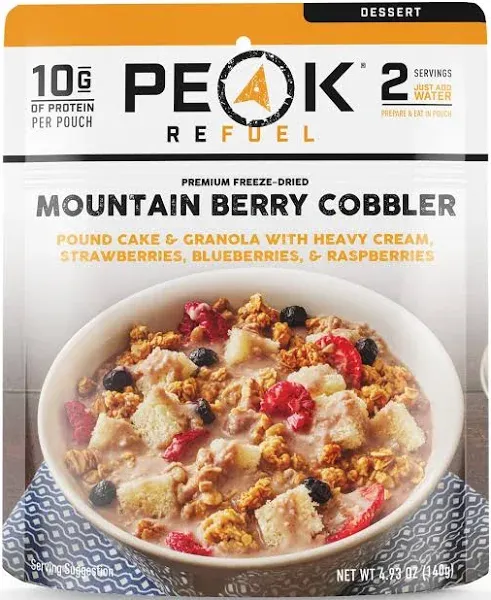 Peak Refuel - Mountain Berry Cobbler