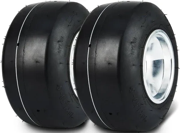 VEVOR Go Kart Tires and Rims 10x4.5-5" 2-Pack