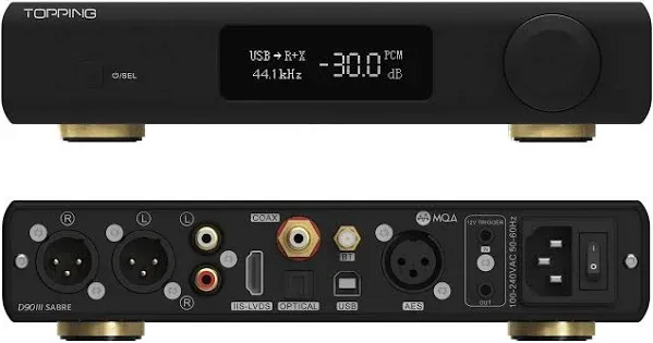 Topping D90 III Sabre Desktop DAC