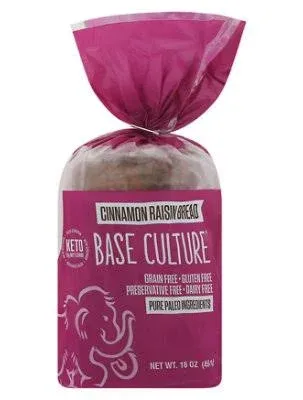 Base Culture Bread, Cinnamon Raisin - 16 oz