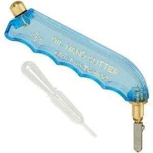 Toyo Pistol Grip Glass Cutter, Assorted Colors