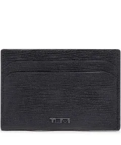 TUMI Men's Nassau Slim Leather Card Case