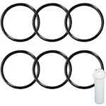 O-Rings Water Filter Replacement Gaskets - 6 Pack (2.5 in)