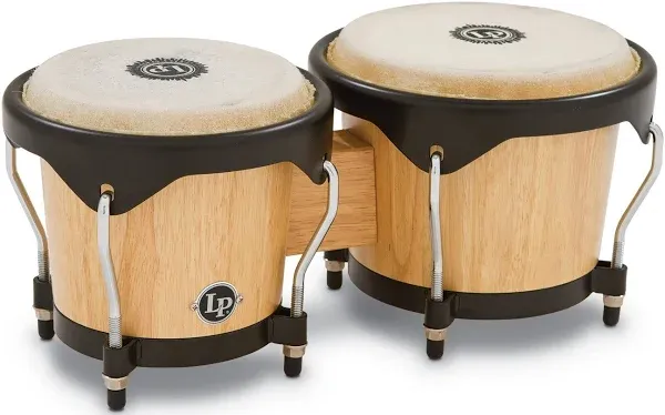 Latin Percussion LP601NY-AW City Wood Bongos (Natural)  favorable b...