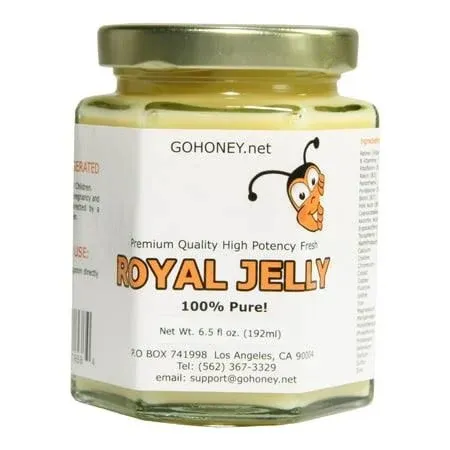 Organic Fresh Royal Jelly All-Natural Nutritional Supplement