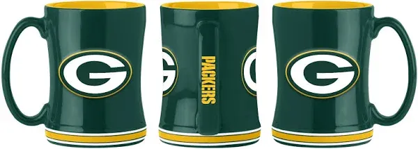 Logo Green Bay Packers Relief Mug - 14 oz