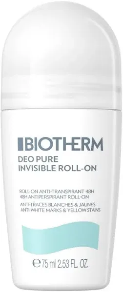 Biotherm Deodorant Pure Invisible Roll-On 75ml