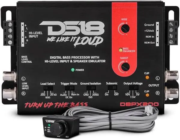 DS18 DBPX200 Digital Bass Processor