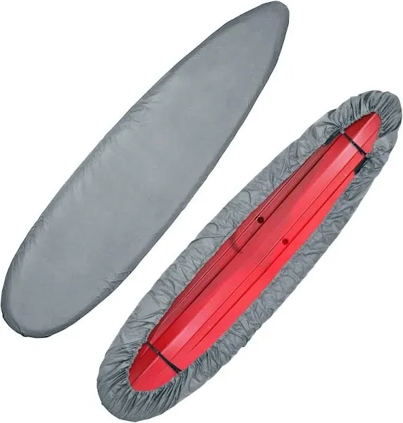 Versatile Waterproof Canoe and Paddle Board Cover - Adjustable Fit 10.2-13.1ft