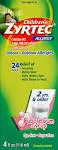 Zyrtec Allergy Syrup, Children's, Bubble Gum - 4 fl oz