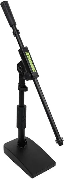 Shure SH-DESKTOP2 Compact Low-Profile Desktop Mic Stand with Single-Section Boom