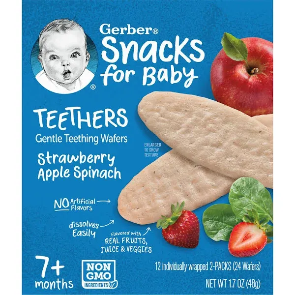 Gerber Gentle Teething Wafers Teethers