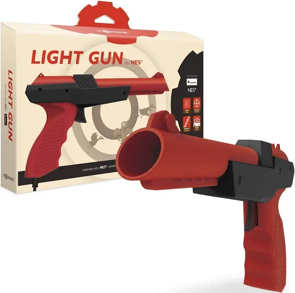 Tomee - Light Gun Zapper Laser Pistol for Nintendo Entertainment NES Console