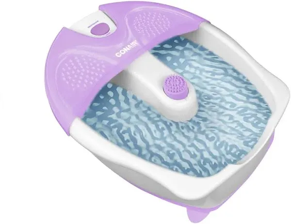 Conair - Body Benefits Foot Spa - Lavender / White