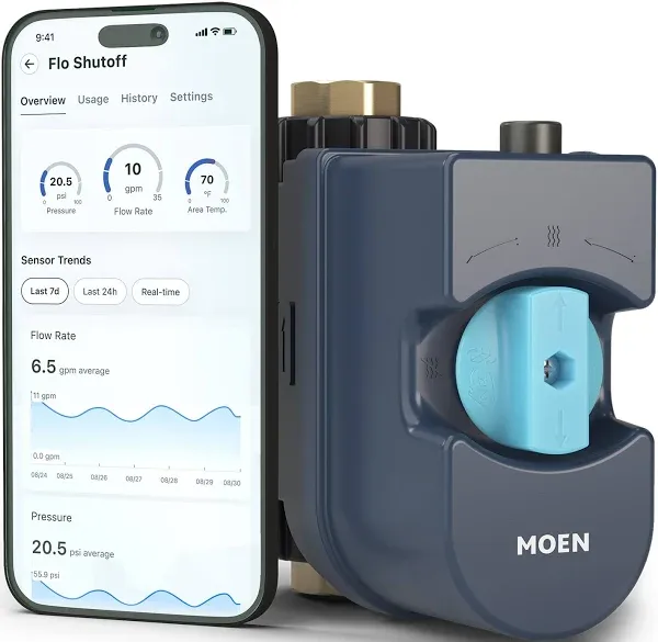 Moen Flo Smart Water Monitor and Shutoff