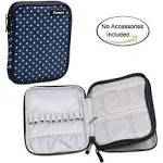 Crochet Hook Case, Travel Storage Bag for Various Crochet Needles and Accesso...