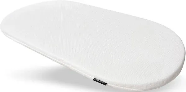 Foldable Baby Changing Pad. Moses Basket or Oval Bassinet Mattress Pad with Ultra Soft Cover. Replacement Diaper Changing Station Mattress. Changing Table Topper for Dresser. 29” x 15”